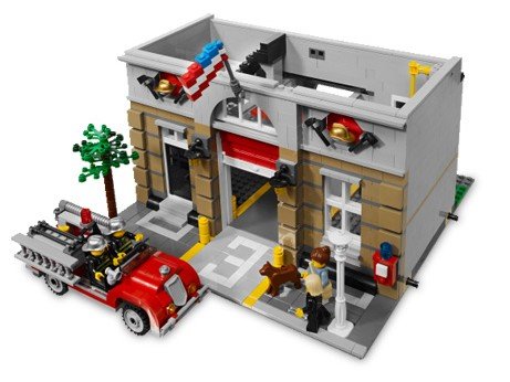 lego expert fire station