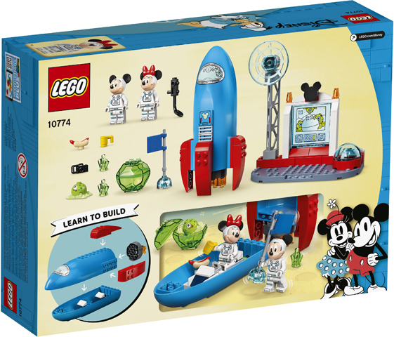 LEGO 10774 Mickey Mouse & Minnie Mouses Space Rock | 5702016913149