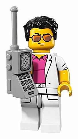 col17-12 Lego Figure Yuppie Series 17