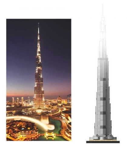 LEGO 21055 Burj Khalifa 5702016748635 BRICKshop LEGO en