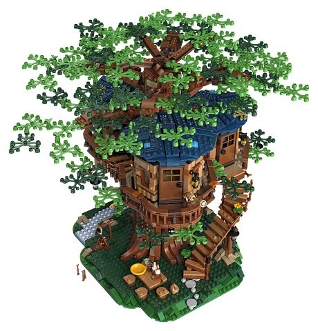 lego ideas treehouse instructions