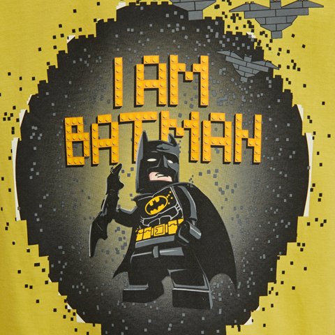 LEGO T-Shirt Batman - | LEGO 116) - specialist Clothing en LEGO | BRICKshop DUPLO | Size 570067838503 LIME GREEN (CM-51120