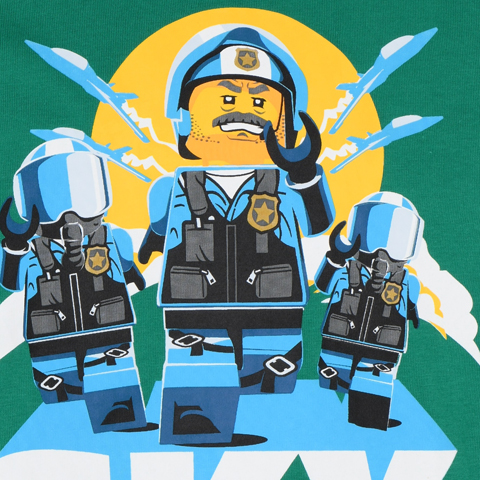 LEGO City T-Shirt LIGHT GREEN (M-22771 Size 92) 5700067938289