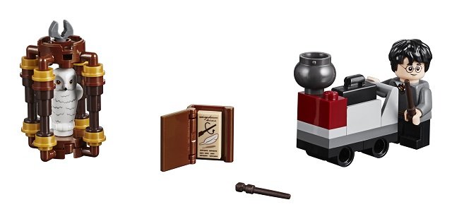 harry's journey to hogwarts polybag
