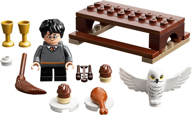 harry potter and hedwig lego