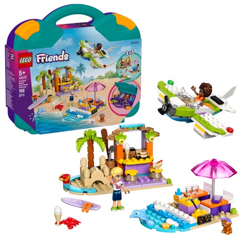 LEGO 42672 Creative Beach and Travel Suitcase | 5702017815350