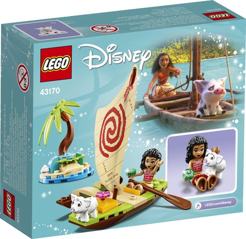 LEGO 43170 Moana's Ocean Adventure | 5702016618365 | LEGO Disney | LEGO | - LEGO en DUPLO specialist