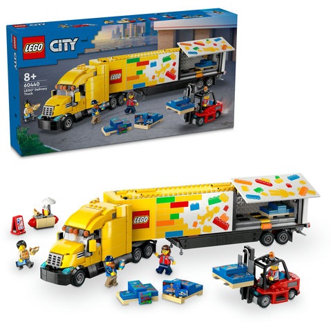 Lego dhl truck online