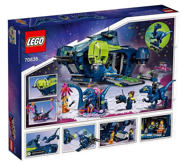 Lego 70835 The Lego Movie 2 Rex's Rexplorer Spaceship Emmet Vs ...