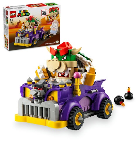 LEGO 71431 Bowser's Muscle Car Expansion Set, 5702017592404