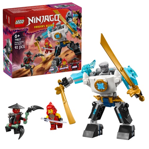 ONIGOJI LEGO Ninjago 71827 Zane's Battle Suit Mech review | Brickset