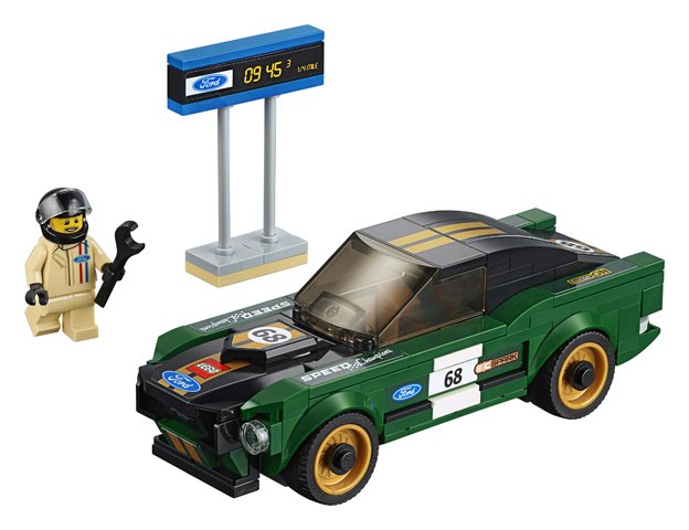 Review: LEGO 75884 1968 Ford Mustang Fastback - Jay's Brick Blog