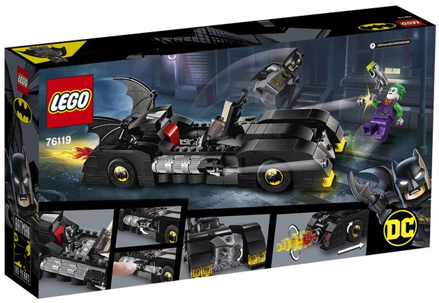 Batmobile pursuit of the joker lego sale