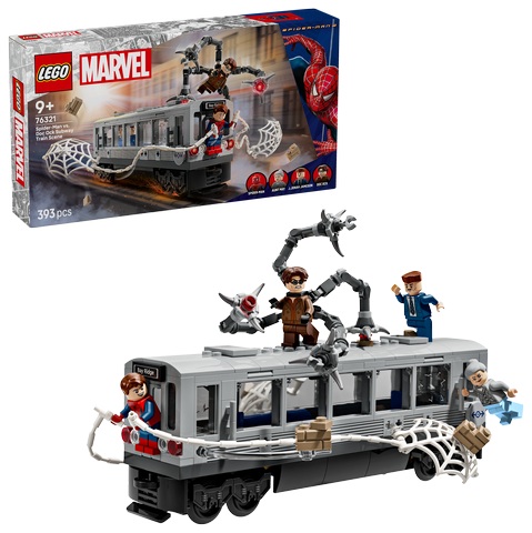 LEGO 76321 Spider-Man VS Doc Ock Subway Train Scene