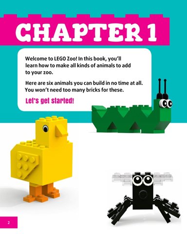 Lego sales zoo book