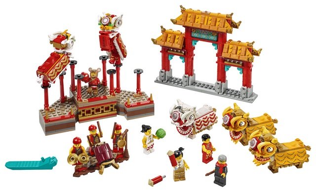 lionctoy lionchen 初誕者 LEGO 80104 Lion Dance | 5702016668148 | BRICKshop - LEGO en