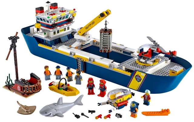 LEGO 60266 Ocean Exploration Ship 5702016618006 BRICKshop