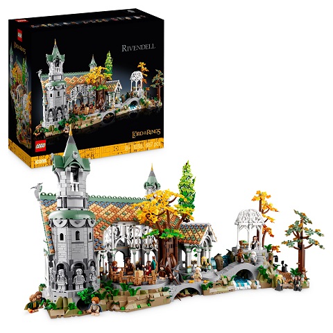 LEGO LOTR - RIVENDELL 10316 (Upgrade Landscaping) part 3 