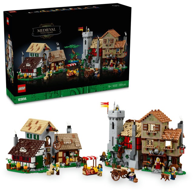 LEGO 10332 Medieval Town Square 5702017589893 BRICKshop LEGO