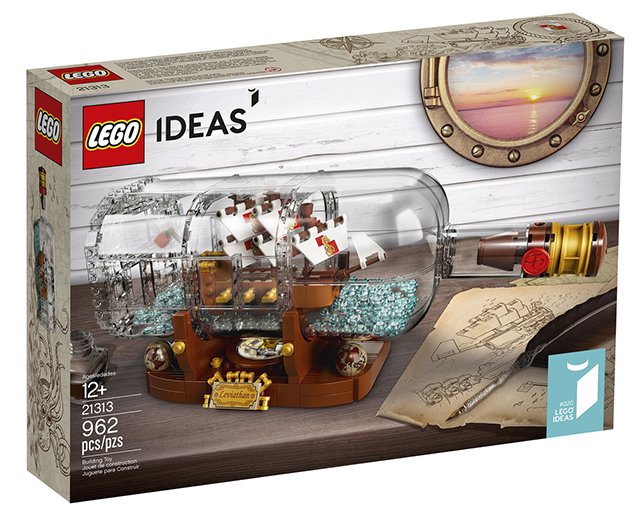 LEGO 21313 Ship in a Bottle 5702016173161 BRICKshop LEGO en DUPLO specialist