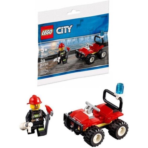 Lego fire best sale quad bike