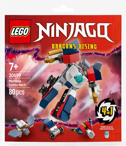 Zane Ultra Combo Mech LEGO 30699 Mini Ninja Combo Mech (Paperbag