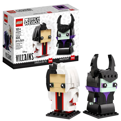 Lego Brickheadz Cruella & Maléfica 40620 - 320 Pz