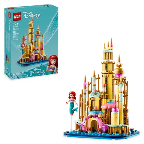 LEGO 40708 Mini Disney Ariel's Castle 5702017596952 BRICKshop