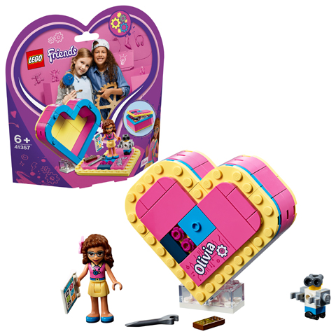 Lego store heart boxes