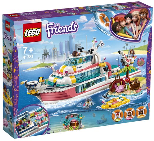 LEGO Friends Rescue Mission Boat (LEGO 