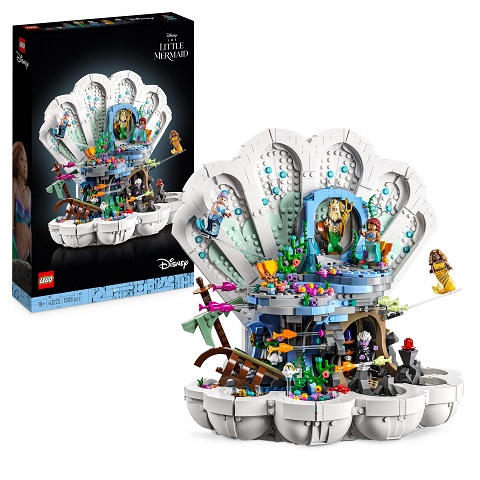 LEGO 43225 The Little Mermaid Royal Clamshell, 5702017424941