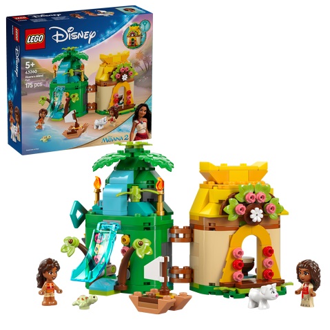 LEGO 43260 Moana's Island Fun 5702017814490 BRICKshop LEGO