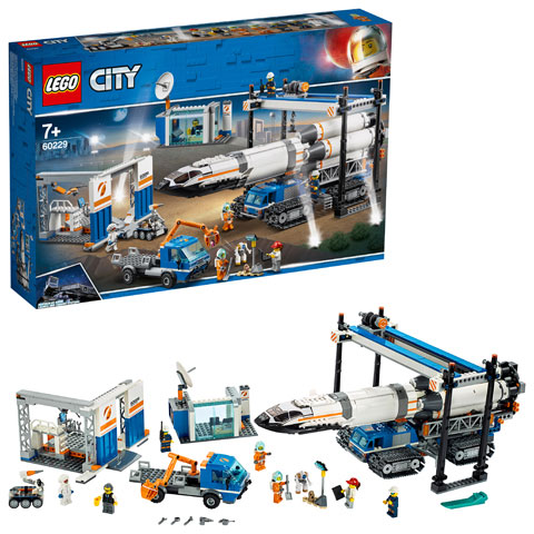 det er alt tvilling overskydende LEGO 60229 Rocket Assembly & Transport | 5702016370492 | BRICKshop - LEGO  en DUPLO specialist
