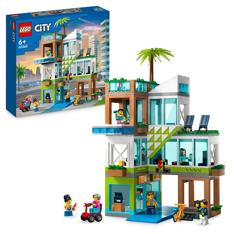  LEGO 60365 City Apartment Building, Modular Building