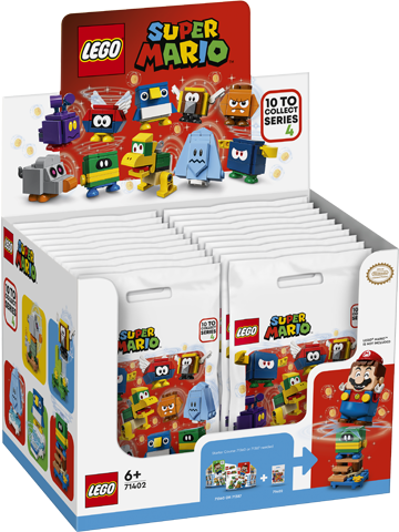 LEGO Super Mario Character Packs – Series 4 71402 Building Kit; Collectible  Gift Toys for Kids Aged 6 and up to Combine with Starter Course Playsets