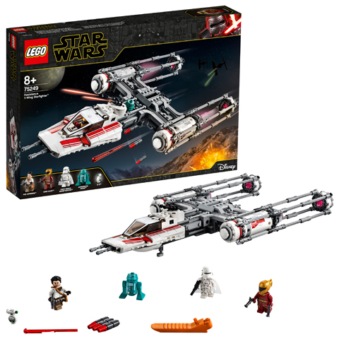 yちゃんセレクト Star Wars Y Wing 10134 Attacker Starfighter Space Ship