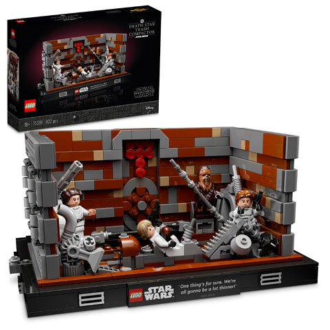 LEGO 75339 Death Star Trash Compactor Diorama