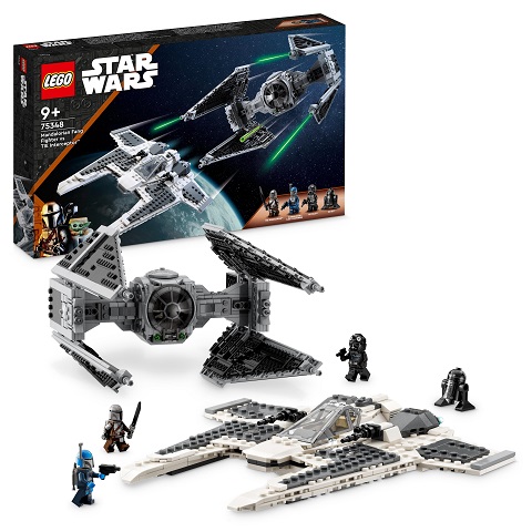  Lego Star Wars Mandalorian Fang Fighter vs. TIE