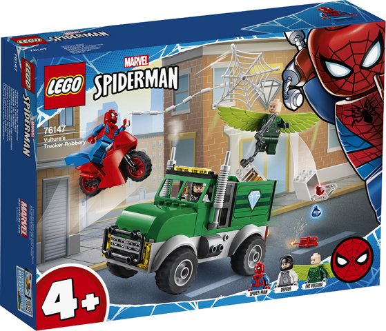 duplo spiderman truck