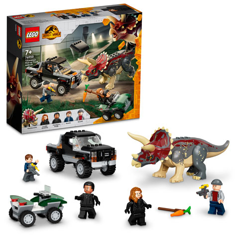 LEGO 76950 Triceratops Pick-up Truck Ambush BRICKshop LEGO en