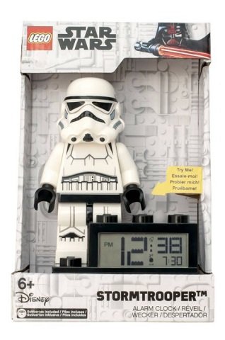 2013 Lego Star Wars Stormtrooper Alarm Clock #9002137 Figure open box new read 