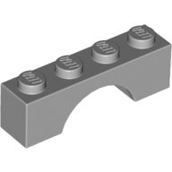 LEGO Arch 1x4 LIGHT GRAY 100 pcs BRICKshop LEGO en DUPLO specialist