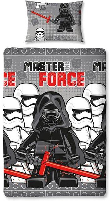 Lego Duvet Cover Star Wars 2 In 1 Master The Force 5055285405458