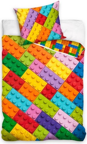 lego bricks duvet cover