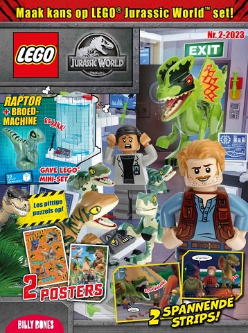 Revista lego jurassic world numero sales 2