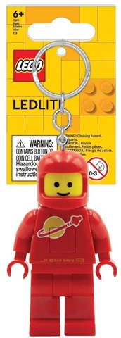 LEGO LED Key Chain Classic Spaceman RED 4895028534400 BRICKshop LEGO en DUPLO specialist