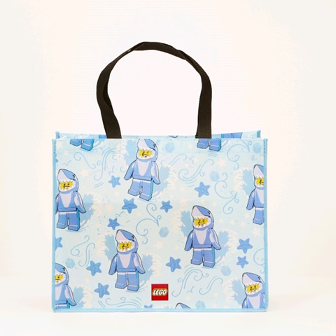 LEGO Tote Bag Shark Suit Guy 757894515768 BRICKshop LEGO en DUPLO specialist