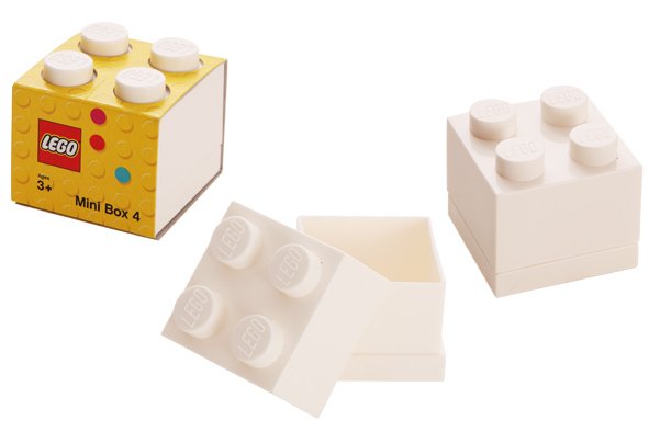 sådan negativ udføre LEGO Mini Box 4 WHITE | 5706773401154 | BRICKshop - LEGO en DUPLO specialist