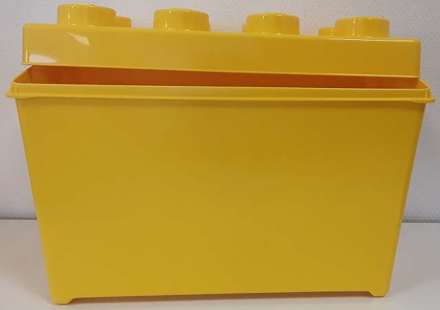 Indringing overdracht Dodelijk LEGO Storage Box Large YELLOW | BRICKshop - LEGO en DUPLO specialist