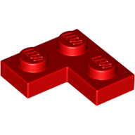 LEGO plaque 2x2 avec 1x2 horizontal Noir 2 Pièce 757 # 